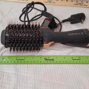 FoxyBae Rose Gold Blowout Dryer Brush Black SM-5250 950W Professional Styler